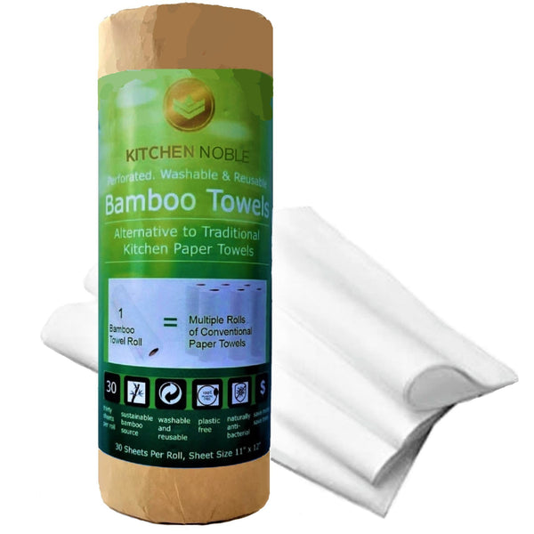 Bamboo Paper Towels 1-Roll Pk