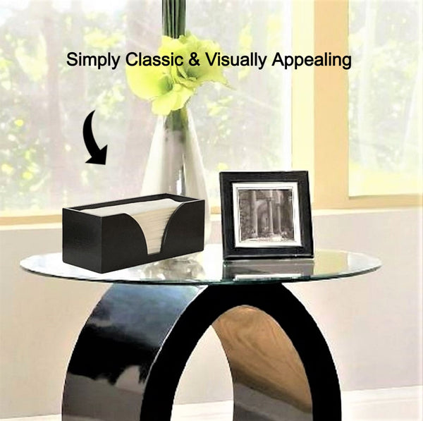Countertop Multifold Paper Towel Holder In Black
