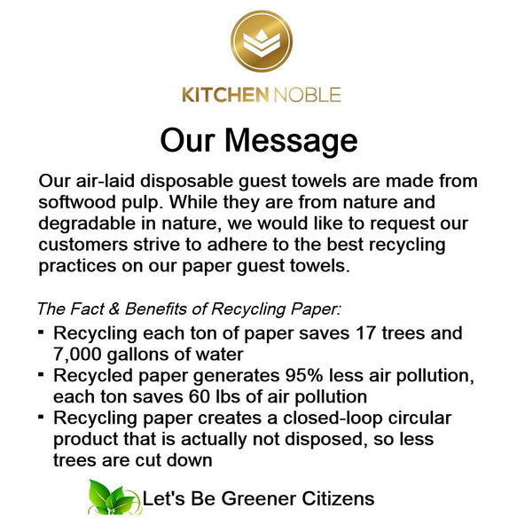 Disposable Guest Towels (200 Ct)