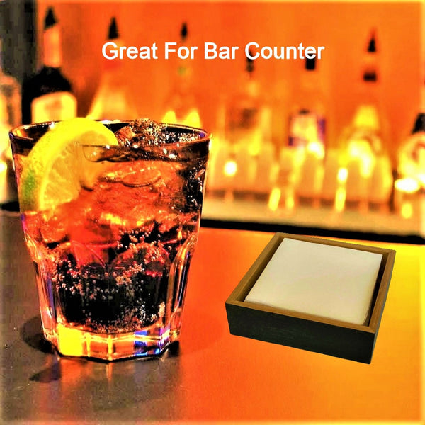 Cocktail Napkin Holder (2-tone)