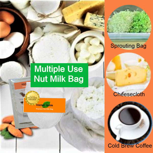 Nut Milk Straining Bag (2 pack)
