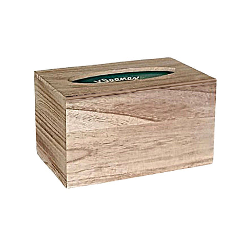 Kleenex Hand Towels (11268, 01701) POP-UP Box Cover in Natural Pale Paulownia Wood