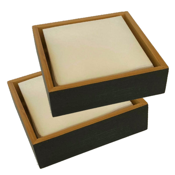 Cocktail Napkin Holder (2-tone)