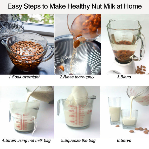 Nut Milk Straining Bag (2 pack)